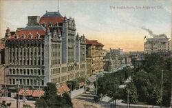 The Auditorium, Los Angeles Postcard