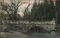 Stone Bridge, Calistoga Postcard
