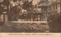Scripps Tea Room, Asilomar Postcard