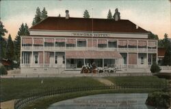 Wawona Hotel, California Postcard