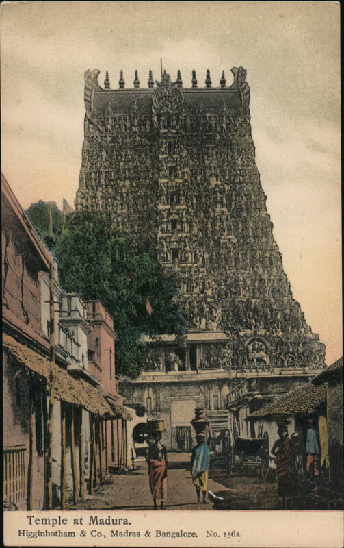 Temple at Madura, India Madurai Tamil Nadu