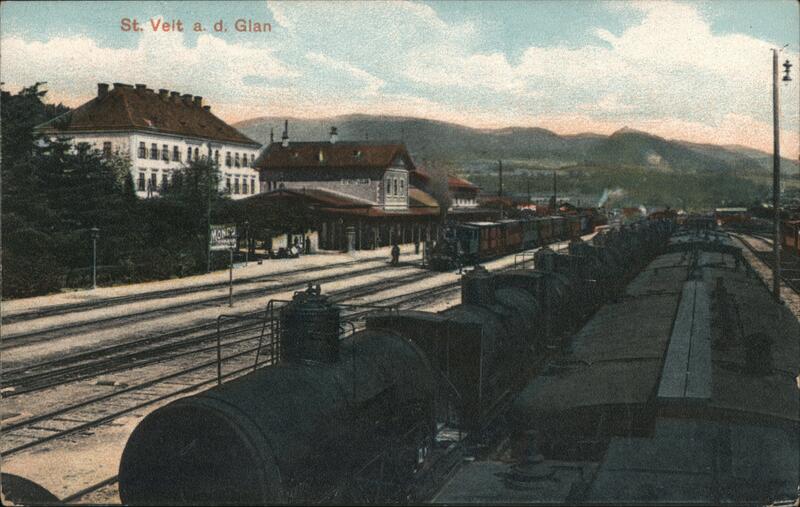 St. Veit an der Glan Train Station Carinthia Austria