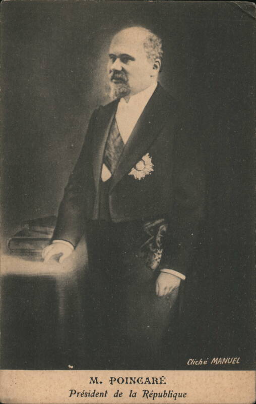 Raymond Poincaré, President of France