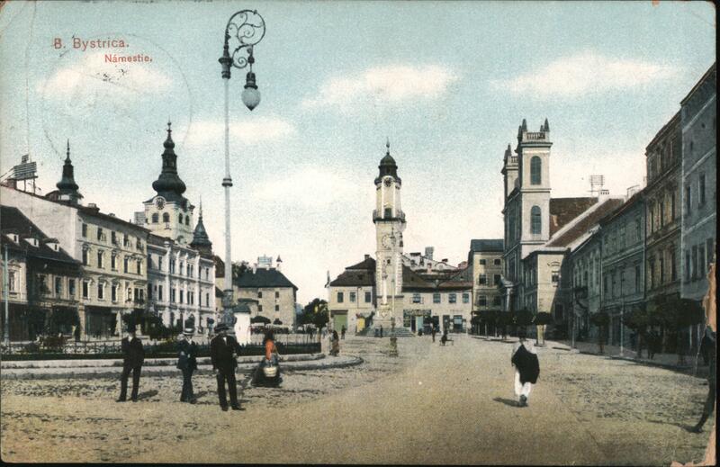 Banska Bystrica, Namestie, Slovakia Eastern Europe