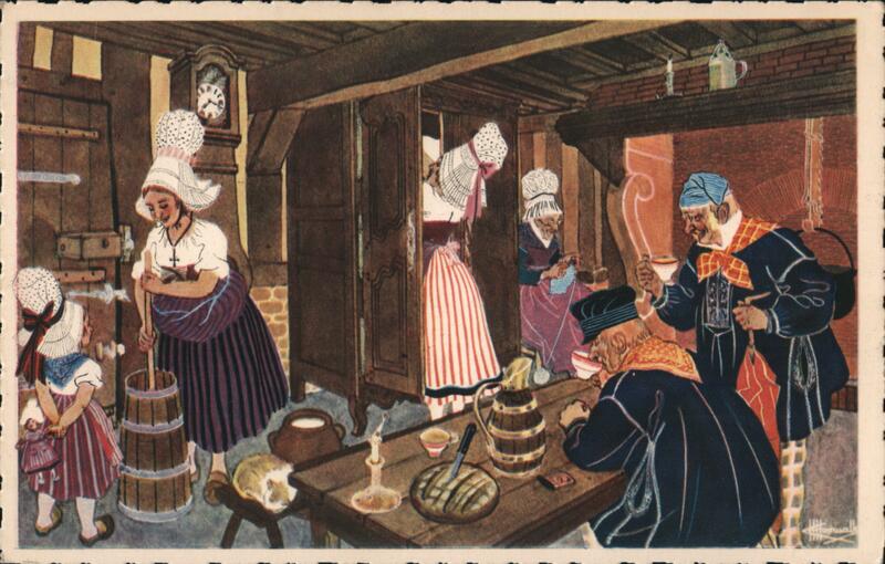 En Famille, Normandy Scene, Charles Homualk France