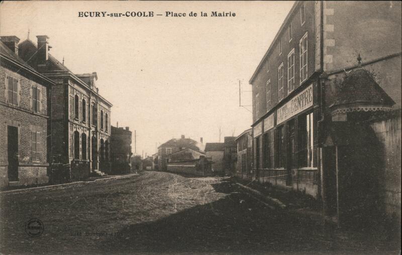 ECURY-sur-COOLE - Place de la Mairie France