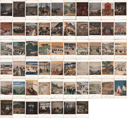 Lot of 57 Japanese Postcards c1910 Postcard
