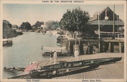 The Tigre, Buenos Aires State, Argentina Postcard