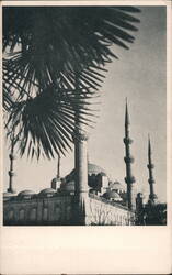Sultan Ahmed Mosque - Istanbul, Turkey Postcard
