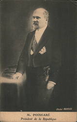 Raymond Poincaré, President of France Postcard