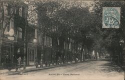 SAINTE, Cours National Postcard