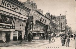 Shinkaichi Theatre Street Kobe Japan Postcard