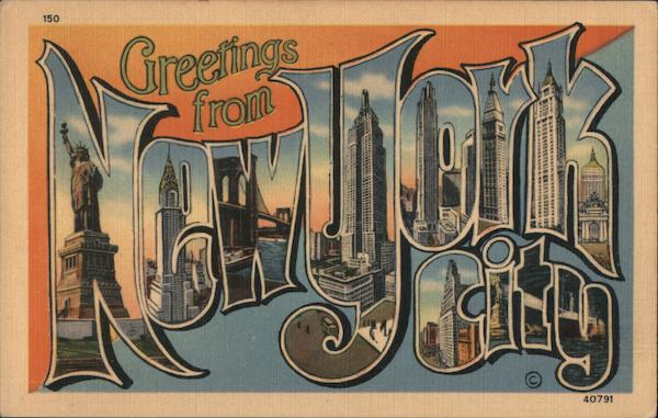 Greetings from New York City