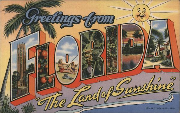 Greetings from Florida