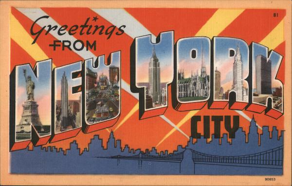 Greetings from New York City