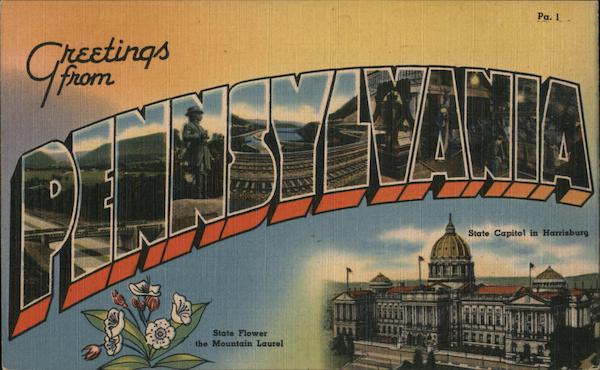 Greetings from Pennsylvania