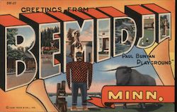 Greetings from Bemidja Bemidji, MN Postcard Postcard Postcard