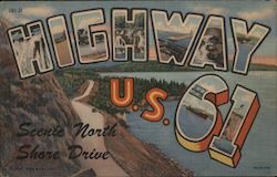 Greetings from Highway U.S. 61 Postcard