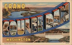 Greetings from Coulee Dam Postcard