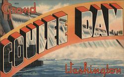Greetings from Coulee Dam Postcard