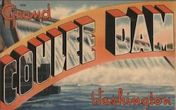 Greetings from Coulee Dam Postcard