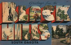 Greetings from the Black Hills Postcard