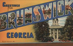 Greetings from Brunswick Postcard