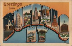 Greetings from Buffalo New York Postcard Postcard Postcard