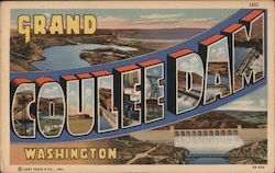 Greetings from Coulee Dam Postcard