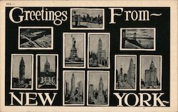 Greetings from New York New York City, NY Postcard Postcard Postcard