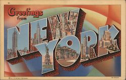 Greetings from New York New York City, NY Postcard Postcard Postcard