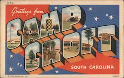 Greetings from Camp Croft Postcard