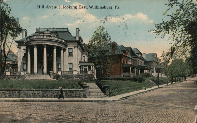 Hill Avenue, Looking East, Wilkinsburg, PA Pennsylvania