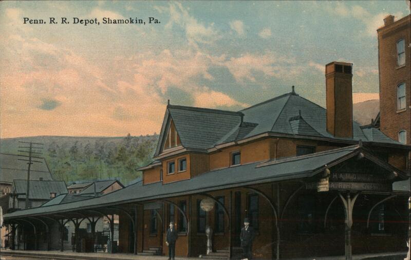 Pennsylvania Railroad Depot, Shamokin, PA