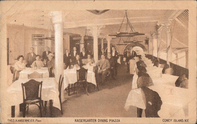 Kaisergarten Dining Piazza, Coney Island, NY New York