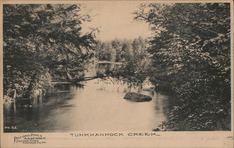 Tunkhannock Creek, Pocono Pines Assembly, Monroe Co., PA Pennsylvania