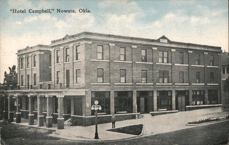 Hotel Campbell, Nowata, Okla. Oklahoma