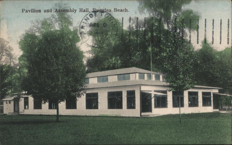 Pavilion and Assembly Hall, Ruggles Beach, Huron, Ohio