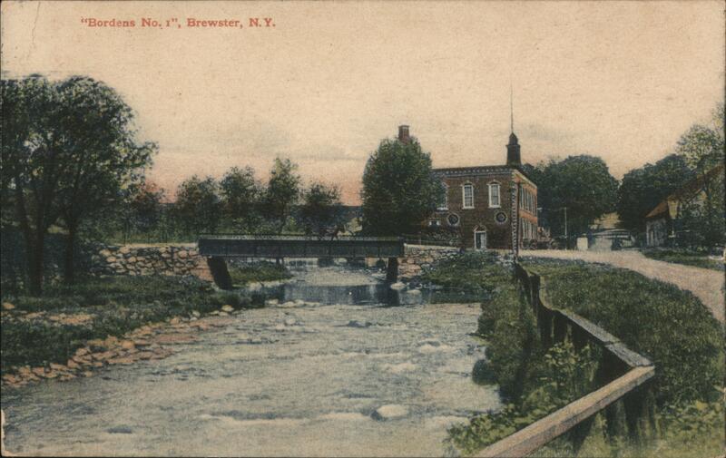 Borden's No. 1, Brewster, NY - Postcard New York