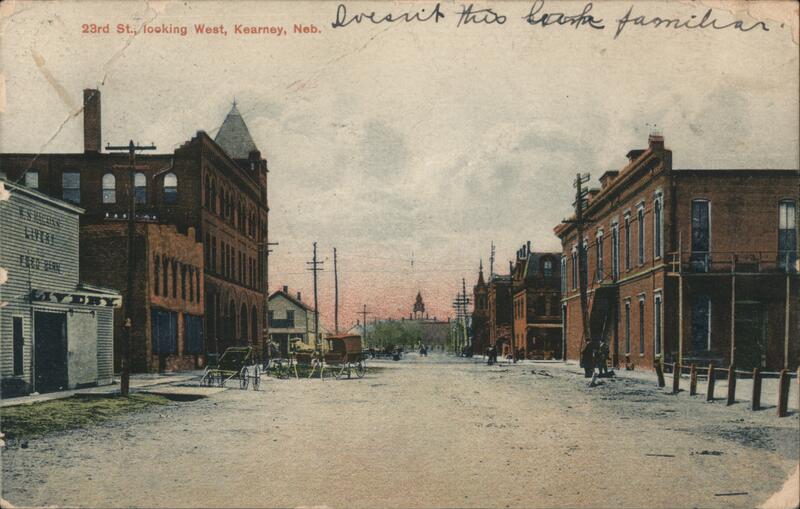 23rd St. Looking West, Kearney, Nebraska