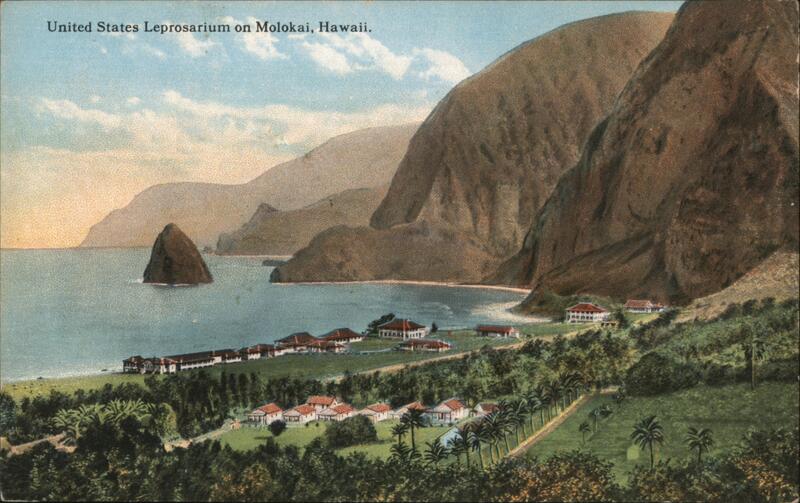 United States Leprosarium on Molokai, Hawaii Kalaupapa