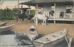 Klein's Hotel, Okauchee, Wisconsin Postcard