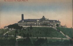 The Crestmont Inn, Eagles Mere, PA Postcard