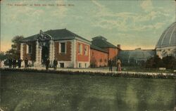 Belle Isle Park Aquarium, Detroit, Michigan Postcard