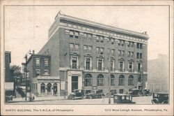North Building, YMCA of Philadelphia, 1013 West Lehigh Ave Postcard