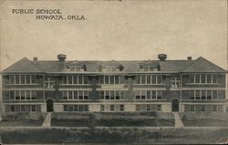 Nowata, Okla. Public School Postcard