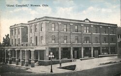 Hotel Campbell, Nowata, Oklahoma Postcard