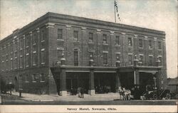 Savoy Hotel, Nowata, Oklahoma Postcard