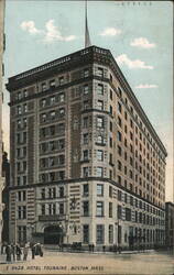 Hotel Touraine, Boston, Mass. Postcard