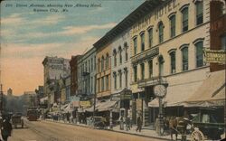 266 Union Avenue, New Albany Hotel, Kansas City, MO Postcard